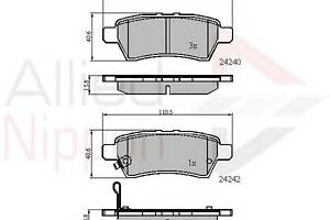 Тормозные колодки для моделей: NISSAN (PATHFINDER, NAVARA)