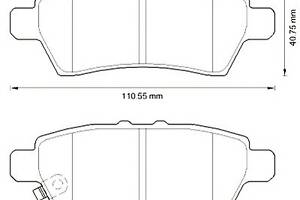 Тормозные колодки для моделей: NISSAN (PATHFINDER, NAVARA)