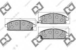 Тормозные колодки для моделей: NISSAN (PATHFINDER, X-TRAIL)