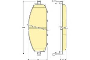 Тормозные колодки для моделей: NISSAN (PATROL, PATROL)