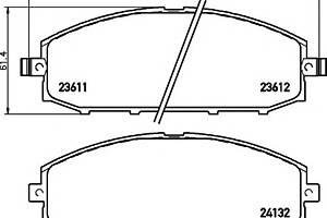 Тормозные колодки для моделей: NISSAN (PATROL, PATROL)
