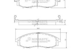 Гальмівні колодки для моделей: NISSAN (PICK)