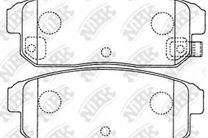 Тормозные колодки для моделей: NISSAN (PRIMERA, MAXIMA,PRIMERA,AVENIR,CEFIRO,TSURU)