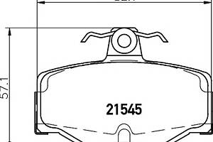 Гальмівні колодки для моделей: NISSAN (PRIMERA, PRIMERA, PRIMERA, PRIMERA, PRIMERA, ALMERA, ALMERA, ALMERA)