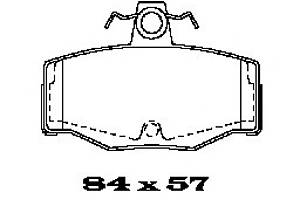 Тормозные колодки для моделей: NISSAN (PRIMERA, PRIMERA,PRIMERA,PRIMERA,PRIMERA,ALMERA,ALMERA,ALMERA)