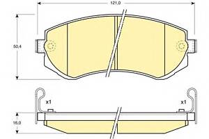 Тормозные колодки для моделей: NISSAN (PULSAR, ALMERA,ALMERA,PATROL,PULSAR)