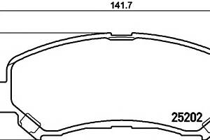 Тормозные колодки для моделей: NISSAN (QASHQAI), SUZUKI (KIZASHI)