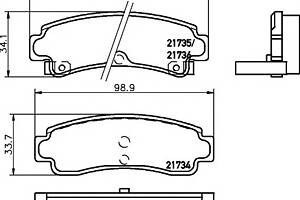 Тормозные колодки для моделей: NISSAN (SUNNY, SUNNY,SUNNY,PULSAR,SUNNY,SUNNY,RASHEEN)