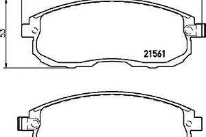 Тормозные колодки для моделей: NISSAN (TIIDA, TIIDA,TIIDA,CUBE,TEANA,TEANA,JUKE,PULSAR)