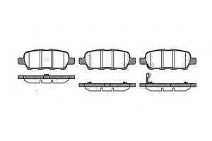 Тормозные колодки для моделей: NISSAN (X-TRAIL, MURANO,QASHQAI,X-TRAIL,TIIDA,TIIDA,MURANO,CUBE,TEANA,TEANA), RENAULT (K