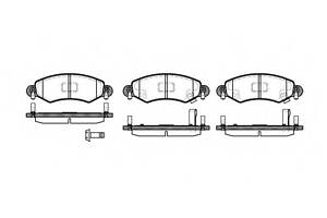 Тормозные колодки для моделей: OPEL (AGILA), SUZUKI (WAGON,WAGON,WAGON), VAUXHALL (AGILA,AGILA)