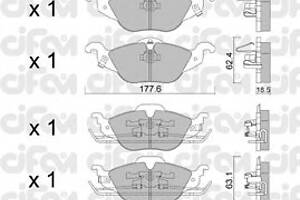 Тормозные колодки для моделей: OPEL (ASTRA, ASTRA,ASTRA,ASTRA,ASTRA,ASTRA), VAUXHALL (ASTRA,ASTRA,ASTRA,ASTRA,ASTRAVAN,