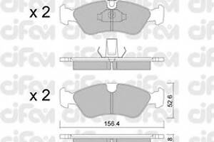 Тормозные колодки для моделей: OPEL (ASTRA, ASTRA,ASTRA,CALIBRA,VECTRA,VECTRA,VECTRA,ASTRA,ASTRA,ASTRA,ASTRA,ASTRA), VA