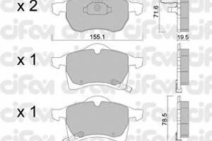 Тормозные колодки для моделей: OPEL (ASTRA, ASTRA,ASTRA,ZAFIRA,ASTRA,ASTRA,ASTRA), VAUXHALL (ASTRA,ASTRA,ASTRA,ZAFIRA,A