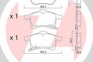 Тормозные колодки для моделей: OPEL (ASTRA, ASTRA,ASTRA,ZAFIRA,ASTRA,ASTRA,ASTRA), VAUXHALL (ASTRA,ASTRA,ASTRA,ZAFIRA,A