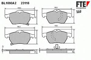 Колодки гальмівні для моделей: OPEL (ASTRA, ASTRA, ZAFIRA, ASTRA, ASTRA), SAAB (900,900,900,9-5,9-3,9-3,9-5), VAUXHALL (AS