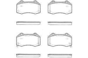 Колодки гальмівні для моделей:OPEL (CORSA), VAUXHALL (CORSA)