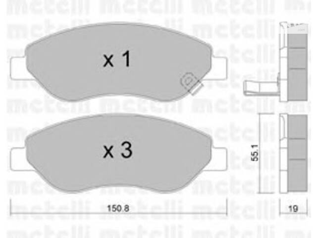 Тормозные колодки для моделей: OPEL (CORSA), VAUXHALL (CORSA)