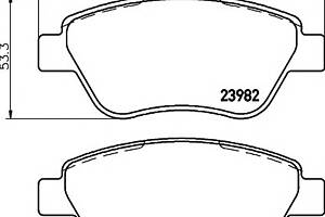 Тормозные колодки для моделей: OPEL (CORSA, CORSA), VAUXHALL (CORSA,CORSAVAN)