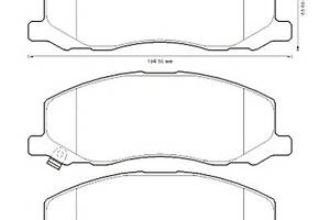 Тормозные колодки для моделей: OPEL (INSIGNIA, INSIGNIA,INSIGNIA), SAAB (9-5), VAUXHALL (INSIGNIA,INSIGNIA,INSIGNIA)