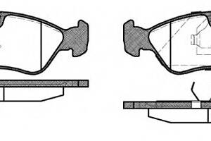 Тормозные колодки для моделей: OPEL (KADETT, KADETT,KADETT,KADETT,OMEGA,OMEGA,ASTRA,CALIBRA,VECTRA,VECTRA,VECTRA,ASTRA)