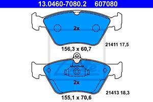 Тормозные колодки для моделей: OPEL (OMEGA, CALIBRA,VECTRA,OMEGA,VECTRA), SAAB (900,900,900), VAUXHALL (CALIBRA,CAVALIE