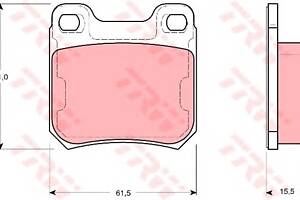 Тормозные колодки для моделей: OPEL (OMEGA, OMEGA,VECTRA,VECTRA,VECTRA,OMEGA), SAAB (900,900,900,9-5,9-3,9-3,9-5), VAUX