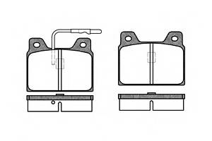 Колодки гальмівні для моделей:PEUGEOT (504,505,604,505), TALBOT (TAGORA)