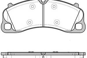 Колодки гальмівні для моделей:PORSCHE (911,911,911)