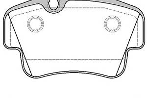 Тормозные колодки для моделей: PORSCHE (BOXSTER, 911,BOXSTER,911,CAYMAN,911,911,BOXSTER,CAYMAN)