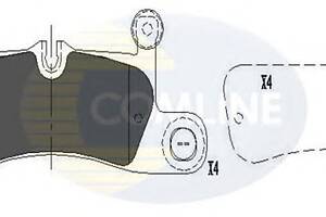 Тормозные колодки для моделей: PORSCHE (CAYENNE), VOLKSWAGEN (TOUAREG)