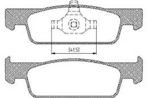 Гальмівні колодки для моделей: RENAULT (CLIO, CLIO)