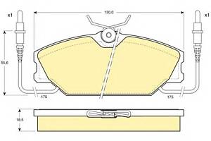 Тормозные колодки для моделей: RENAULT (ESPACE, 25,SUPER)