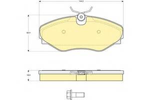 Тормозные колодки для моделей: RENAULT (ESPACE, AVANTIME)