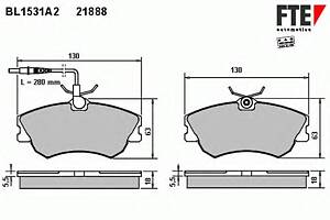 Гальмівні колодки для моделей: RENAULT (ESPACE)