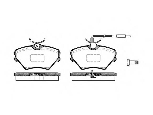 Колодки гальмівні для моделей: RENAULT (LAGUNA, LAGUNA)