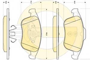 Тормозные колодки для моделей: RENAULT (LATITUDE)