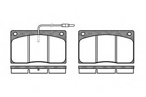 Тормозные колодки для моделей: RENAULT (MASTER, MASTER,MASTER,MASTER)