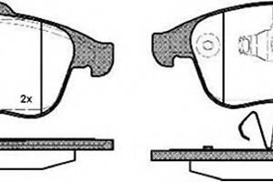 Гальмівні колодки для моделей: RENAULT (MEGANE, MEGANE, MEGANE, MEGANE)