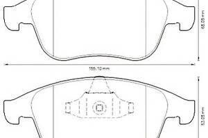 Тормозные колодки для моделей: RENAULT (MEGANE, MEGANE,SCENIC,GRAND-SCENIC,MEGANE,CLIO)