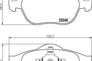 Тормозные колодки для моделей: RENAULT (SCENIC, GRAND-SCENIC)