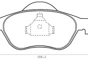 Гальмівні колодки для моделей: RENAULT (SCENIC, LAGUNA, LAGUNA)