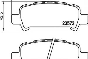 Колодки гальмівні для моделей: SAAB (9-2X), SUBARU (IMPREZA,IMPREZA,FORESTER,IMPREZA,LEGACY,LEGACY,IMPREZA,IMPREZA,OUT