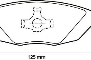 Тормозные колодки для моделей: SAAB (900, 900,900,9000,9000)