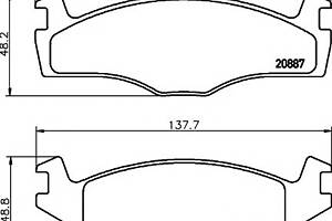 Гальмівні колодки для моделей: SEAT (CORDOBA, IBIZA), VOLKSWAGEN (DERBY, POLO, POLO, POLO, POLO, POLO, POLO, POLO, POLO, POLO)