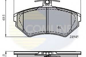 Тормозные колодки для моделей: SEAT (CORDOBA, TOLEDO,IBIZA,INCA,AROSA,CORDOBA,CORDOBA,CORDOBA,IBIZA), VOLKSWAGEN (POLO,