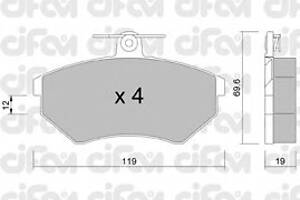 Тормозные колодки для моделей: SEAT (INCA, CORDOBA,CORDOBA,IBIZA), VOLKSWAGEN (PASSAT,PASSAT,GOLF,GOLF,GOLF,GOLF,VENTO,