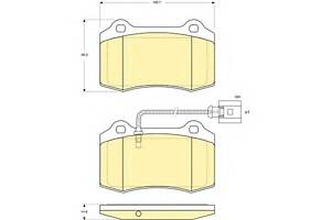 Гальмівні колодки для моделей: SEAT (TOLEDO, LEON)