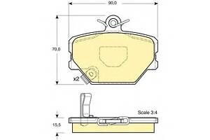 Тормозные колодки для моделей: SMART (CABRIO, CITY-COUPE,CROSSBLADE,ROADSTER,ROADSTER,FORTWO,FORTWO,FORTWO,FORTWO)