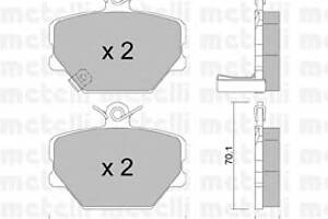 Тормозные колодки для моделей: SMART (CABRIO, CITY-COUPE,CROSSBLADE,ROADSTER,ROADSTER,FORTWO,FORTWO,FORTWO,FORTWO)